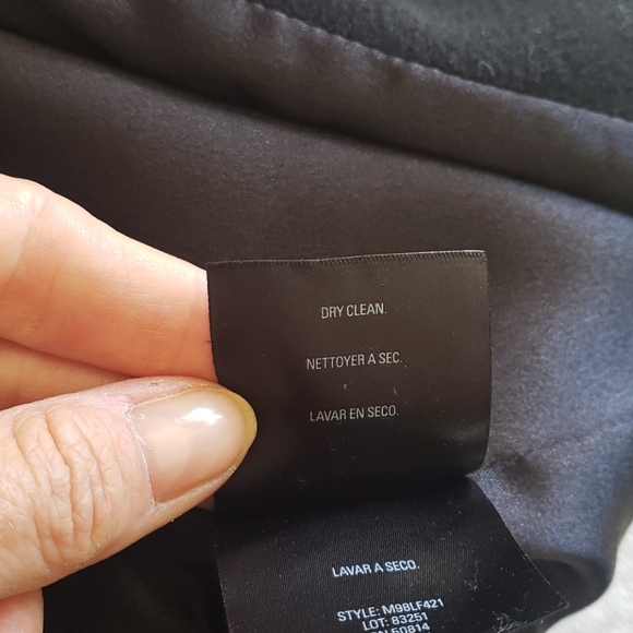 Tahari trench coat black Medium - Picture 12 of 15